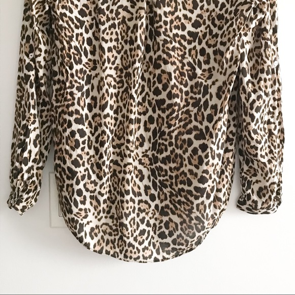 Zara leopard blouse - Picture 13 of 16